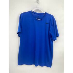 Nike Legend 2.0 Crew Dri-Fit Sz Large Men's T-Shirt Game Royal 718833-480